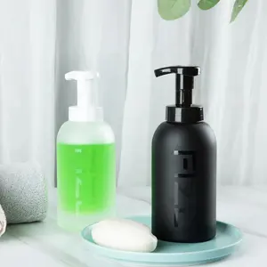 200ml 500ml 1000 ml vuoto Pet PP bottiglia di plastica Spray lozione liquido Shampoo chiaro schiuma bottiglia di sapone dispenser con spruzzatore