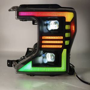 Nouveaux phares LED pour F250 2020-2022 Super Duty, 6000K, 12V, 100W, 6000LM, lumineux - Product Image 5