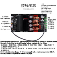 TPA3255 Carte d'amplificateur de puissance numérique HIFI haute puissance à double canal 2*300W stéréo classe D Fever Modules et kits électroniques