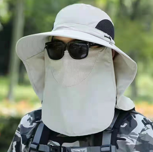 DFC05 Gorra de Protección Solar para Viajes al Aire Libre, Nueva Gorra Desmontable con Protección Solar, Sombrero de Pescador para Montañismo de Verano, Protección UV para Exteriores - Product Image 3