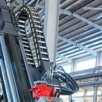 Foreuse hydraulique complète sur chenilles pour forage de carottage, machine de carottage pour exploration géologique jusqu'à 2000 m de profondeur pour l'échantillonnage de roches minières