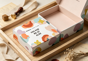 Eco-Friendly Handmade High-End Recyclable <b>Square</b> Paperboard Slotted Boxes with Custom Logo Options - Product Image 1