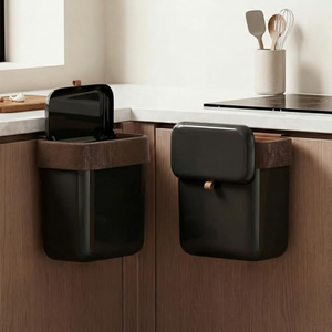 Cubo de Basura de Cocina de Alta Gama, Montado en la Pared, Sin Necesidad de Agacharse, Gran Capacidad - Product Image 5