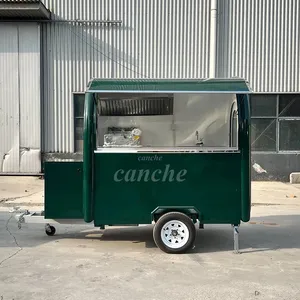 Camion de nourriture mobile de haute qualité, mini-remorque personnalisée pour café et crème glacée, entièrement équipée - Product Image 1