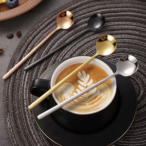 Modern Design 304 Stainless Steel <b>Small</b> Round Scoop Silver Seasoning <b>Spoon</b> for Home Kitchen Spice Jars for Party Measuring - Product Image 1