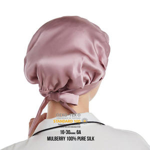 Novas Mulheres Da Moda Lenço De Seda Dormir Bonnet Envoltório Cabelo Cap Chapéu Headband Headwear - Product Image 5