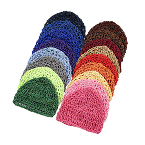 Usine femmes maille filet à cheveux Crochet casquette Snood dormir nuit couverture <span class=keywords><strong>Turban</strong></span> chapeau Net populaire <span class=keywords><strong>pas</strong></span> <span class=keywords><strong>cher</strong></span> <span class=keywords><strong>chimio</strong></span> chapeaux noir filet à cheveux - Product Image 4