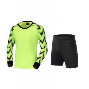 高速卸売クロスボーダー新冬サッカー長袖ゴールキーパーベスト100% ポリエステル220g通気性クイックドライユニセックス - Product Image 3