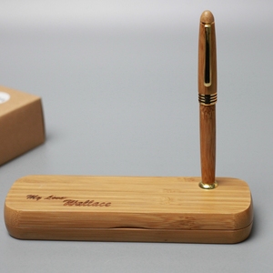 <span class=keywords><strong>Stylo</strong></span> en bois sculpté <span class=keywords><strong>avec</strong></span> logo gravé et boîte / <span class=keywords><strong>Stylo</strong></span> en bois gravé <span class=keywords><strong>avec</strong></span> nom - Product Image 4