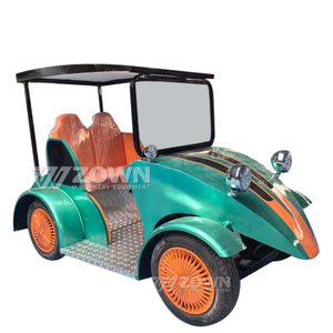 Retro Design Classic Electric Sightseeing Car Vintage Tour Vehicle for <b>Amusement</b> Park - Product Image 4