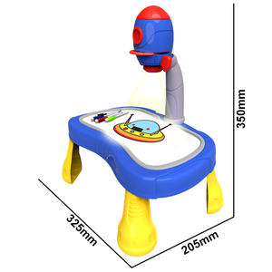 最新儿童魔术发光二极管投影仪绘图台儿童投影仪DIY绘图板玩具 - Product Image 2