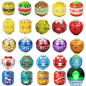 Pelota antiestrés impresa en 3D, spinner giratorio, aliviador portátil del aburrimiento en la oficina, juguete antiestrés para apretar, novedad. - Product Image 3