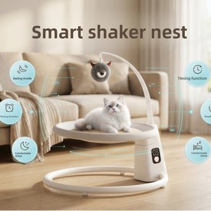 Cama <span class=keywords><strong>El</strong></span>éctrica Inteligente para Mascotas, para Cachorros y Gatos, Universal para <span class=keywords><strong>las</strong></span> <span class=keywords><strong>Cuatro</strong></span> Estaciones, Casa <span class=keywords><strong>El</strong></span>éctrica de Descanso para Gatos - Product Image 4