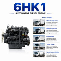 Moteur diesel automobile ISUZUU 6HK1 210 kW 1900 tr/min, turbocompressé, pour camions lourds et véhicules de transport