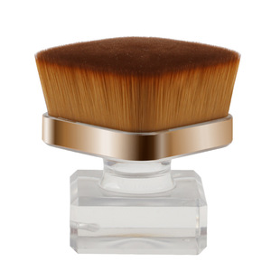 Pinceau de maquillage plat pour fond de teint et anticernes, qualité supérieure, portable, pour une application sans couture, outils de beauté de haute qualité - Product Image 2