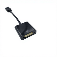 COMTON Good DisplayPort ke DVI kabel konverter steker pria ke wanita Dp perempuan ke Dvi pria adaptor untuk Monitor tampilan proyektor