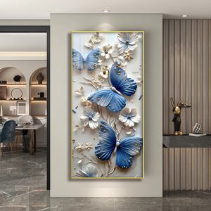 Peinture murale LED personnalisée en porcelaine cristalline à impression haute définition pour restaurant, décoration intérieure tendance, peinture pour porche - Vente en gros - Product Image 2