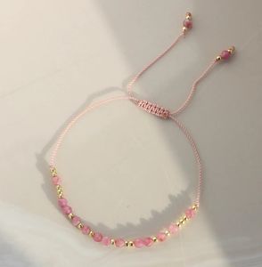 Delicado Natural amatista piedra preciosa agradecido código Morse pulsera mensaje <span class=keywords><strong>secreto</strong></span> brazalete mejor <span class=keywords><strong>amigo</strong></span> regalo <span class=keywords><strong>de</strong></span> Navidad - Product Image 6