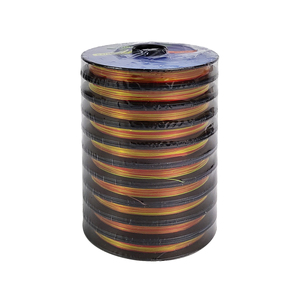 Pêche à la mouche Tippet Leaders Ligne de pêche Bicolore Haute Visibilité Indicateur de morsure de <span class=keywords><strong>nymphe</strong></span> européenne 4.8LB-13.7LB 30m/Spool B10 - Product Image 4