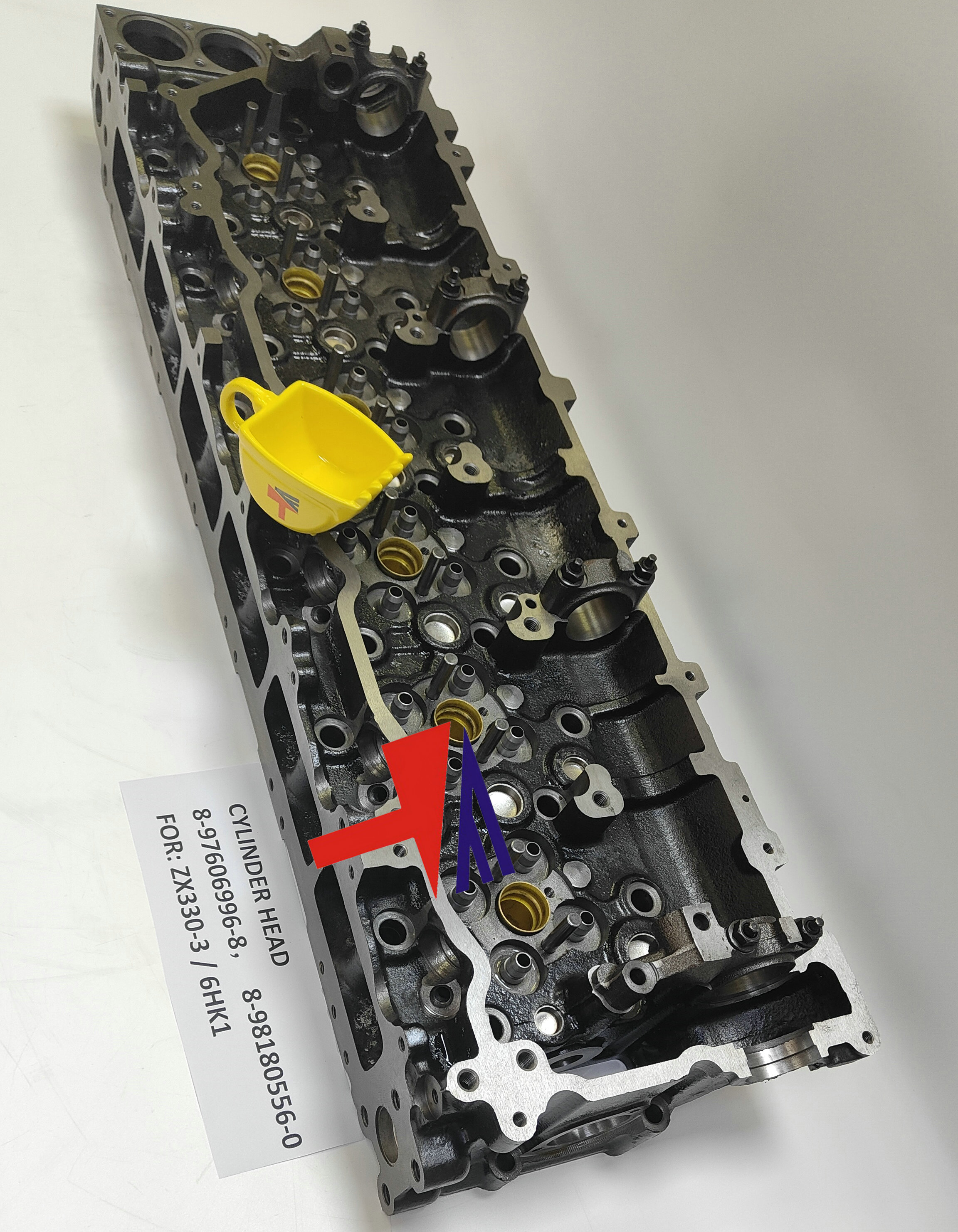 Machinery Engines Cylinder Head 8-97606996-8 for Excavator