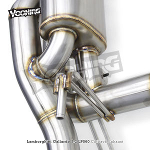 <span class=keywords><strong>Escape</strong></span> Catback para <span class=keywords><strong>Lamborghini</strong></span> Gallardo 5,2 LP560 2003-2016 <span class=keywords><strong>Escape</strong></span> de coche de carreras SS304 silenciador de tubo con sistema de <span class=keywords><strong>escape</strong></span> de válvula Oem - Product Image 5