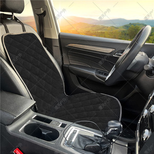 Funda Calefactable para Asiento de Coche 48x103cm, Encendido/Apagado Automático con Sensor de Gravedad, Delantera, Gamuza Negra, 12V, Calor Invernal - Product Image 4