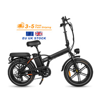 Vélo électrique OUXI V9 250W 15Ah 48v Batterie au lithium Pneu 20 *4.0 Suspension intégrale Frein hydraulique Vélo électrique pliable rapide