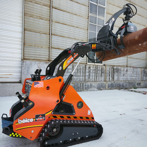 Kompakt lader Rotierender Holz greifer Wurzelharken-Greifer aufsatz für die Landschafts gestaltung - Product Image 5