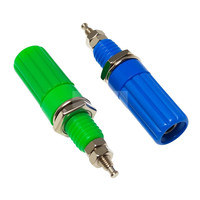 Borne de connexion M3*45, prise banane 4 mm, borne de câblage pour prise de panneau audio, borne de connexion pour instruments et compteurs