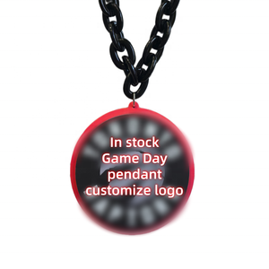 Collana con Logo della Squadra USA NF 32, Catena Grande per Tifosi, Collane Hip Hop 3D in Schiuma EVA, Gioielli alla Moda NFC Tampa Bay Buccaneers - Product Image 1