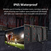 Fabrika P8 P10 Dış Mekan Yüksek Parlaklıklı Led Skorboard Ekranı Spor Futbol Ekranı Futbol Stadyumu Led Panel Video Duvar
