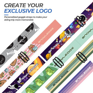 Logo personalizzato stampato giovani Anti-UV lente Anti nebbia Snowboard occhiali da corsa per gli sport all'aria aperta e lo sci - Product Image 5