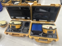 Estación Base RTK HI Target V60 Usada y Receptor GNSS GPS Rover con IP67, Alcance de 5 km, 220 Canales