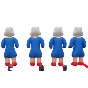 Modello umano gonfiabile del fumetto dell'uomo gonfiabile del fumetto della <span class=keywords><strong>donna</strong></span> gonfiabile per l'esposizione e la pubblicità - Product Image 6