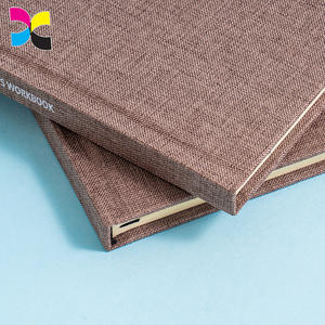 Fabrieksdrukwerk op maat van linnen stof hardcover boeken - Product Image 6