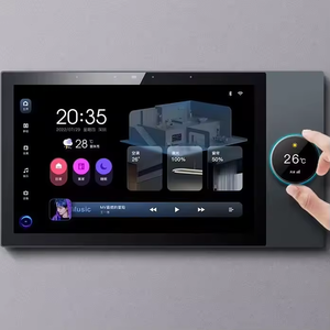 Kit de Seguridad Shenq Qiong, Pantalla de Control de <span class=keywords><strong>4</strong></span> Pulgadas, Reproductor de Música Inalámbrico con Pantalla Táctil, <span class=keywords><strong>Alexa</strong></span> Integrada, Hub ZigBee, Hogar Inteligente - Product Image 1