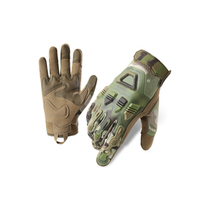 Gants tactiques robustes à doigts entiers, anti-coupure, antidérapants pour la conduite de moto, les sports de plein air - Product Image 4