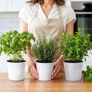 Trang Trại Thảo Mộc Vườn Kim Loại <span class=keywords><strong>Planter</strong></span> Hộp Trong Nhà/Ngoài Trời Cửa sổ <span class=keywords><strong>Planter</strong></span> Với Tay Khắc Kết Thúc - Product Image 6