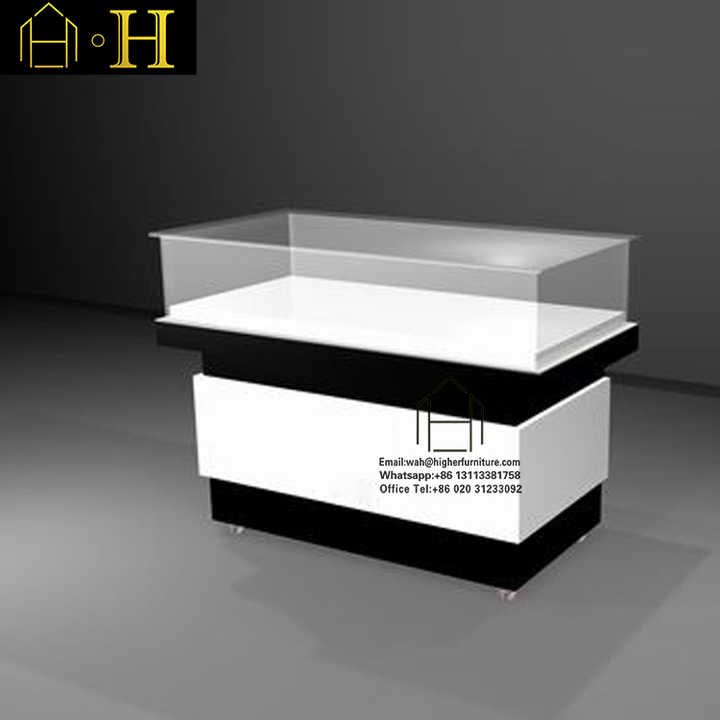 Customized Watch showcase Display Glass Display Counter Watch showcase ...