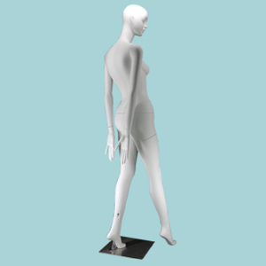 실물 같은 매트/광택 화이트 컬러 마네킹 여성 의류 가게 더미 마네킹에 사용 - Product Image 3