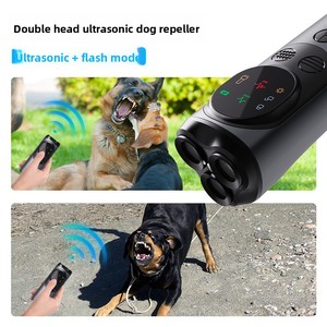 Détresseur Canin Ultrasonique Intelligent à Double Tête Anti-Aboiement en ABS – Fournitures pour Animaux de Compagnie - Product Image 2