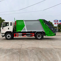 Camion à ordures à compression arrière Shaanxi Automobile 14CBM, camion de nettoyage sanitaire environnemental de classe VI nationale