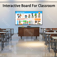 Moniteur à écran tactile tout-en-un HD 4K de 32 pouces, panneau interactif de signalisation numérique intelligente Android, panneau LCD à montage mural