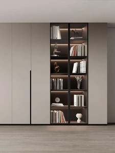 Luxury Floating Tv Cabinet Modern Minimalist TV WallSystem Custom Full Wall <b>Storage</b> Cabinet for Living Room Whole House Solution - Product Image 2