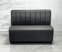 Banquette de restaurant personnalisée de haute qualité, ensemble de canapés, sièges de stand pour café, meubles de restaurant, stand