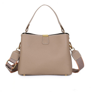 Sac à main fourre-tout tendance, sac à bandoulière <span class=keywords><strong>souple</strong></span>, sac hobo, sacs à main et portefeuilles en <span class=keywords><strong>cuir</strong></span> véritable pour femmes - Product Image 6