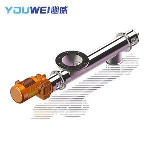 ناقل حلزوني لمناولة المساحيق، مغذي للعجائن، ناقل حلزوني مائل - Product Image 1