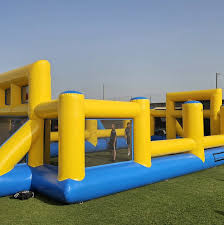 Cancha de Fútbol Inflable Gigante de PVC Comercial, Campo de Fútbol de Jabón, Cancha de Voleibol, Deportes Acuáticos, Parque Infantil al Aire Libre - Product Image 3