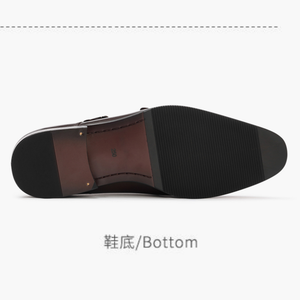 Chaussures Oxford en cuir noir pour hommes, à lacets, en cuir de veau pleine fleur italien, semelle en caoutchouc antidérapante, pour occasions formelles, affaires, mariage - Product Image 6