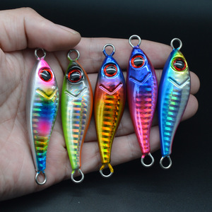 Señuelo de pesca MJ321 Little Pufferfish, jig metálico de plomo, cebo artificial rígido biónico para pesca en barco, agua salada, para peces como Zander y Pike - Product Image 4